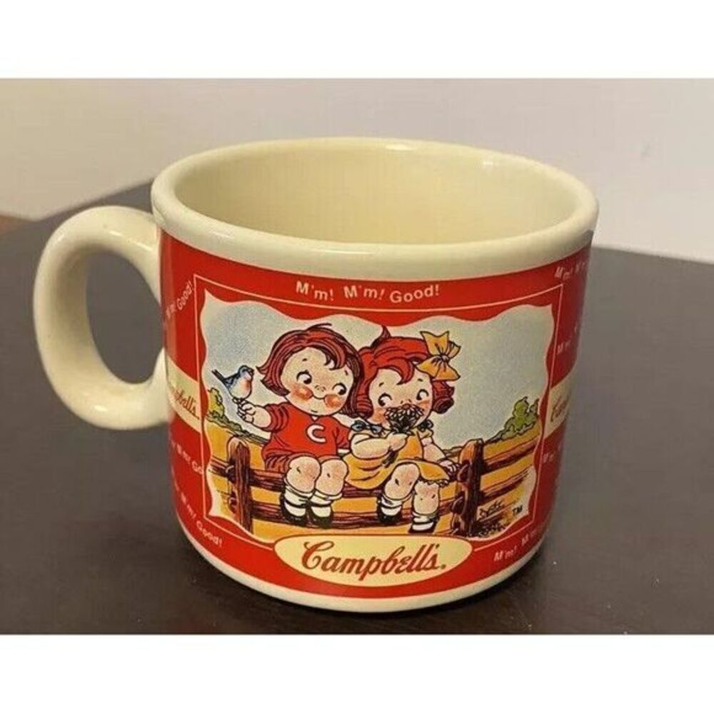 Campbell's Kids Soup Cup Mug 1998 Houston Harvest Gift Products
